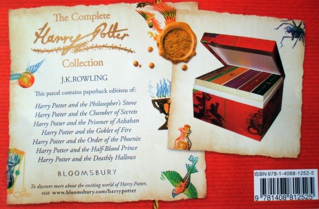 Harry Potter The Complete Boxed Set Signature Edition 7 First Ed
